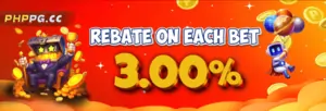 rebate bonus 3%