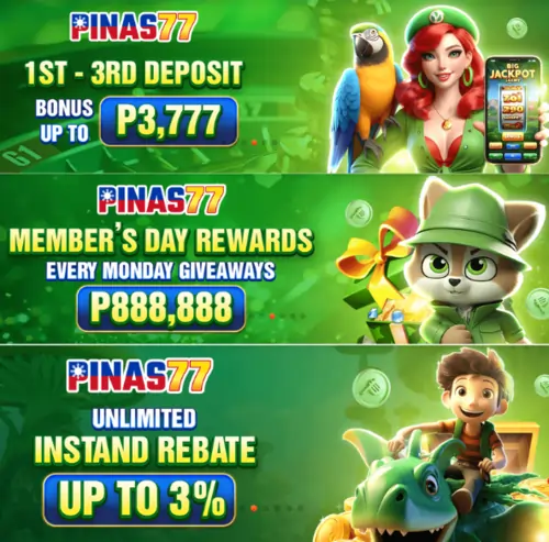 pinas77 bonus